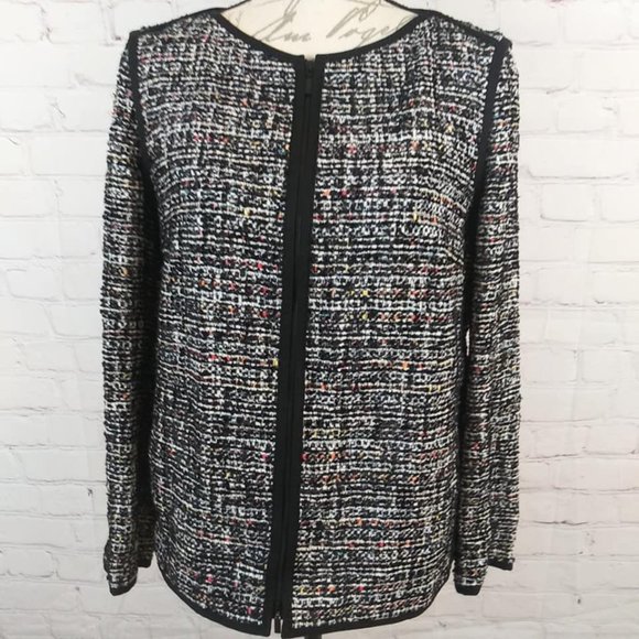 Lafayette 148 New York Women's Boucle Knit Jacket - Picture 1 of 10